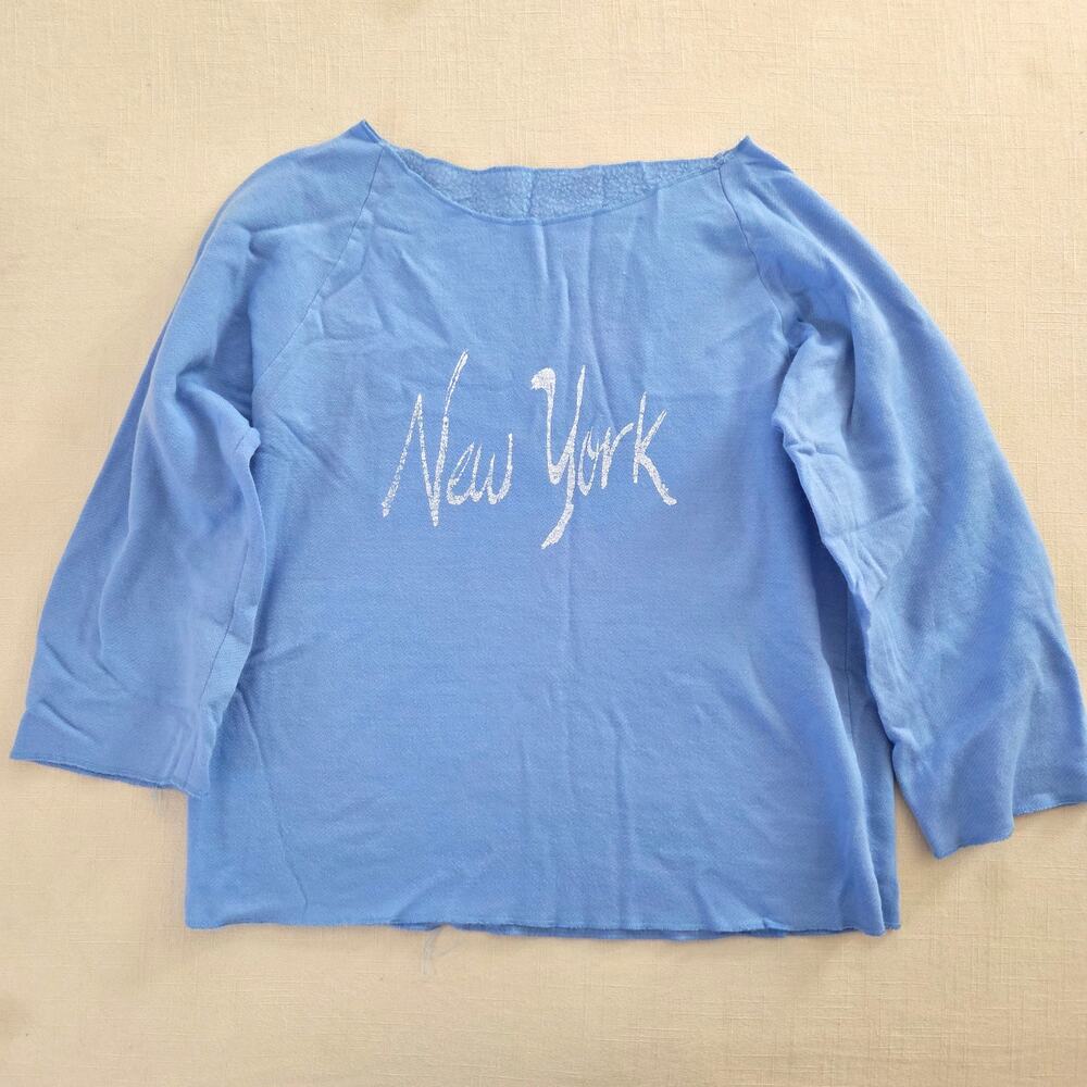 Vintage New York Slouchy Sweater Shirt kids 8/10